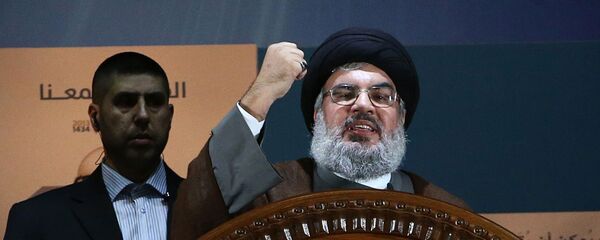 زعيم الحزب اللبناني حزب الله السيد حسن نصرالله - سبوتنيك عربي