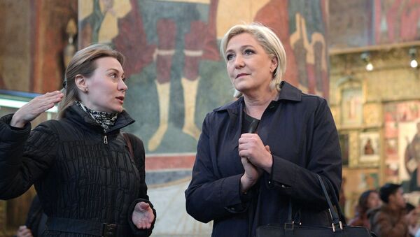 زيارة المرشحة الفرنسية ماري لوبان إلى روسيا للقاء الرئيس فلاديمير بوتين - سبوتنيك عربي