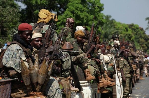 مقاتلين في أفريقيا الوسطى مقاتلين في أفريقيا الوسطى - سبوتنيك عربي