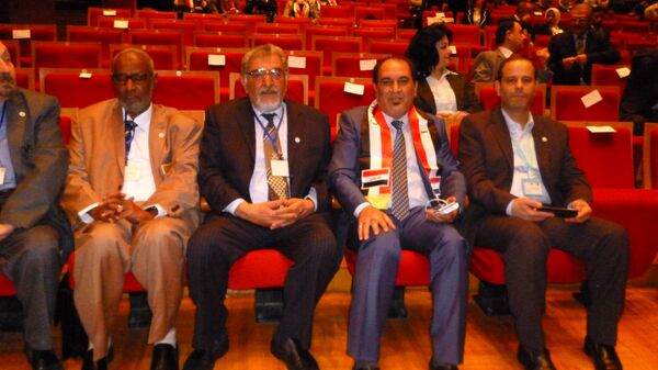 المجلس المركزي لاتحاد المعلمين العرب في العاصمة السورية دمشق - سبوتنيك عربي