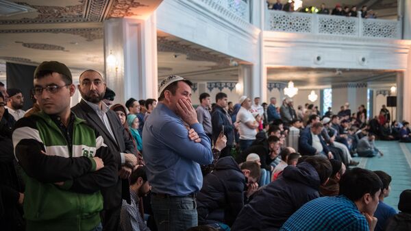 مهرجان القرآن السنوي في موسكو في مسجد موسكو الكبير - سبوتنيك عربي