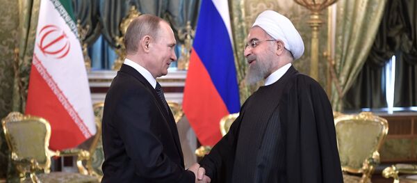 لقاء بوتين وروحاني في الكرملين - سبوتنيك عربي