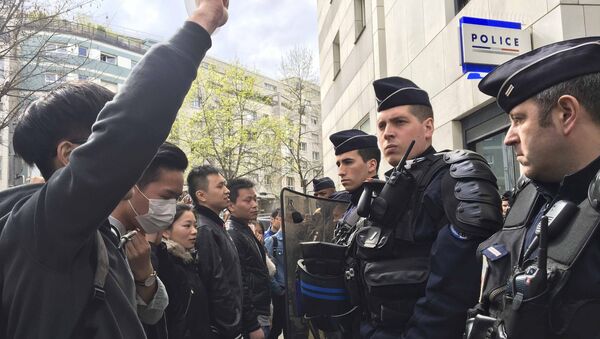 احتجاجات ضد الشرطة الفرنسية - سبوتنيك عربي