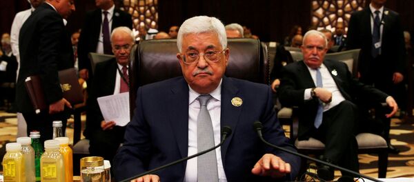 الرئيس الفلسطيني محمود عباس في قمة جامعة الدول العربية - سبوتنيك عربي