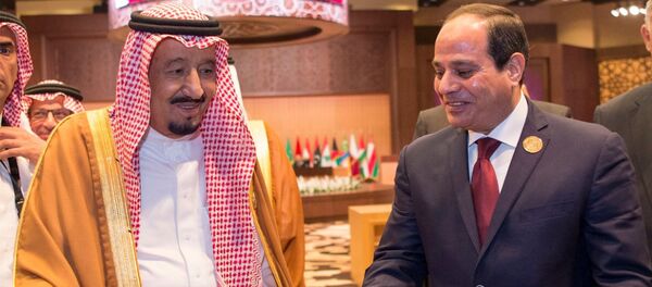 السيسي وسلمان في البحر الميت السيسي وسلمان في البحر الميت - سبوتنيك عربي