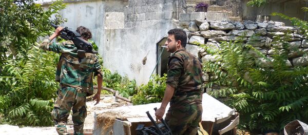 الجيش السوري يلقن المسلحين درساً قاسياً خلال استعادة كوكب الجيش السوري يلقن المسلحين درساً قاسياً خلال استعادة كوكب - سبوتنيك عربي