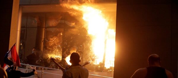 احتجاجات باراغواي - سبوتنيك عربي