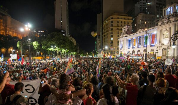 احتجاجات البرازيل - سبوتنيك عربي