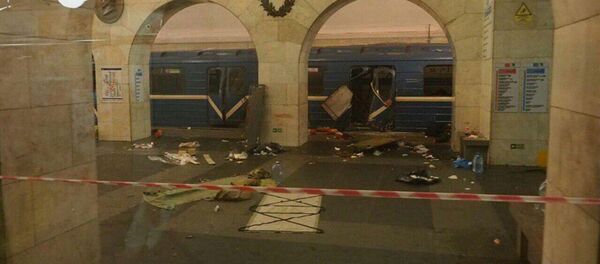 انفجار بمحطة تيخنولوغيتشيسكي إنستيتوت بمدينة سانت بطرسبورغ - سبوتنيك عربي