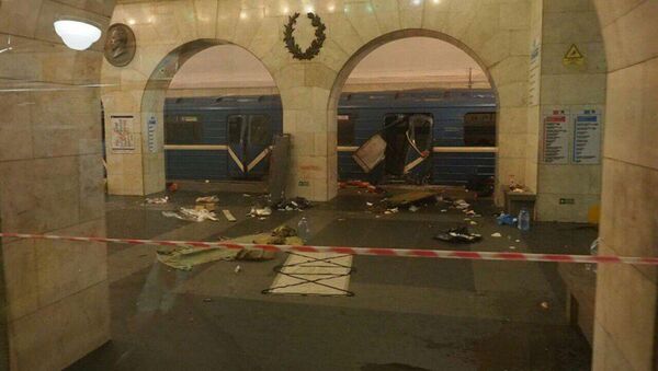 انفجار بمحطة تيخنولوغيتشيسكي إنستيتوت بمدينة سانت بطرسبورغ - سبوتنيك عربي