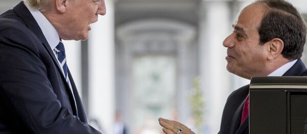 ترامب والسيسي - سبوتنيك عربي