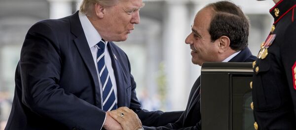 ترامب والسيسي - سبوتنيك عربي