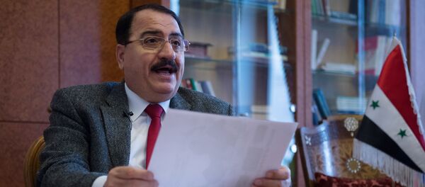 السفير السوري لدى روسيا رياض حداد - سبوتنيك عربي