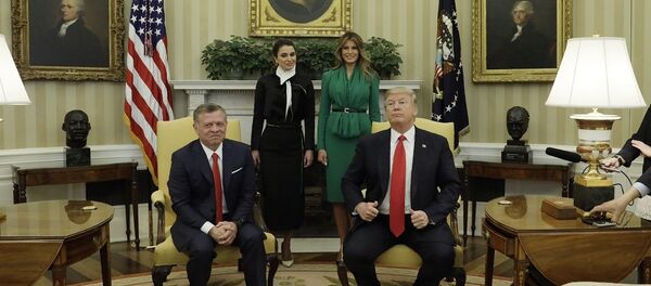 ترامب والعاهل الأردني - سبوتنيك عربي