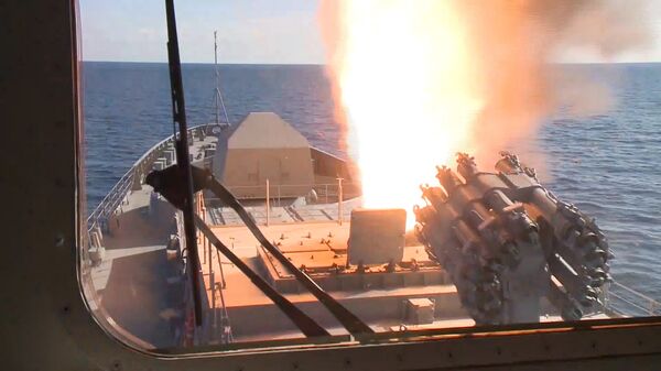 إطلاق صواريخ كاليبر - سبوتنيك عربي