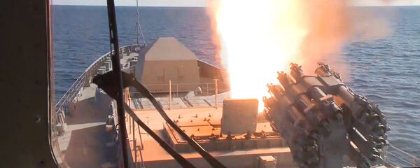 إطلاق صواريخ كاليبر - سبوتنيك عربي