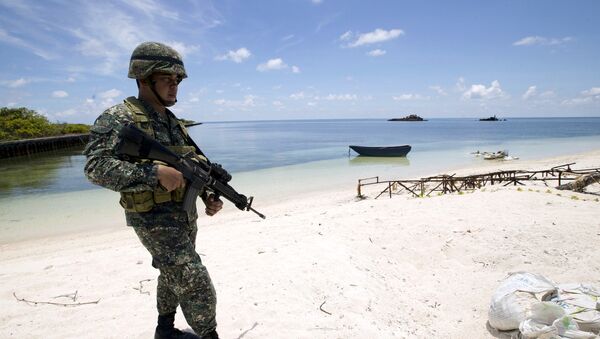 قوات فلبينية على الجزر المتنازع عليها - سبوتنيك عربي