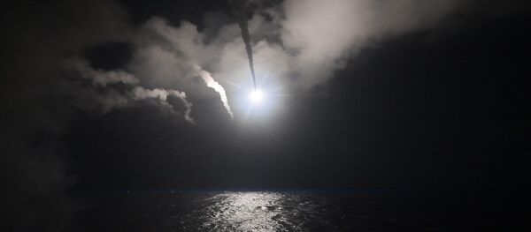 قصف صاروخي أمريكي لقاعدة عسكرية سورية - سبوتنيك عربي