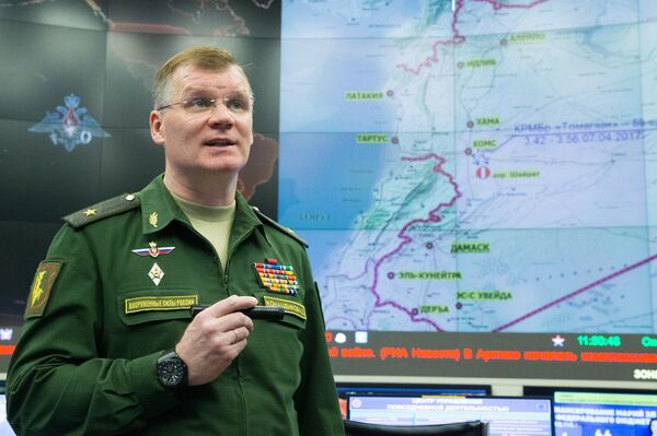  المتحدث الرسمي باسم وزارة الدفاع الروسية إيغور كوناشينكوف - سبوتنيك عربي
