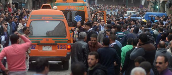 تفجير إرهابي أمام كنيسة في الإسكندرية في مصر - سبوتنيك عربي