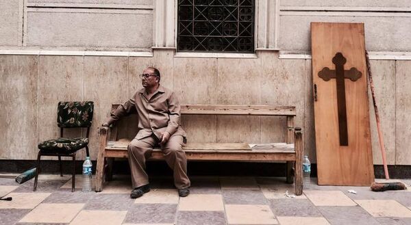 تفجير كنيسة مار جرجس بمدينة طنطا في مصر - سبوتنيك عربي