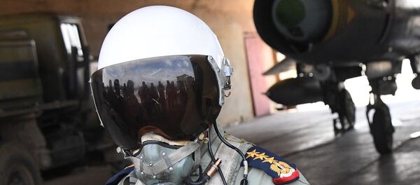 القوات الجوية السورية تستأنف الطيران الجوي من مطار القاعدة الجوية السورية الشعيرات، سوريا - سبوتنيك عربي