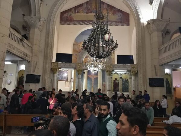 تفجير إرهابي في كنيسة بمدينة طنطا في مصر تفجير إرهابي في كنيسة بمدينة طنطا في مصر - سبوتنيك عربي