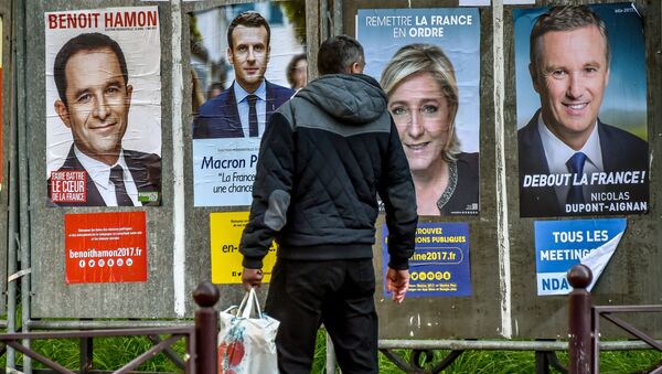 بدء الحملة الدعائية الانتخابية رسميا للمرشحين للانتخابات الرئاسية في فرنسا، تبدأ الجولة الأولى في 23 أبريل/ نيسان 2017 - سبوتنيك عربي