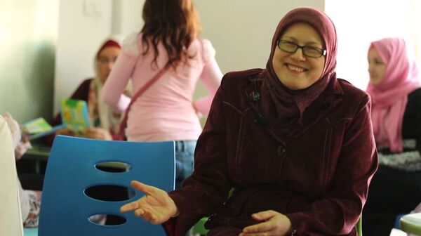 الكتورة لودميلا الفرا، أوكرانيا، في قطاع غزة منذ عام 2000 - سبوتنيك عربي