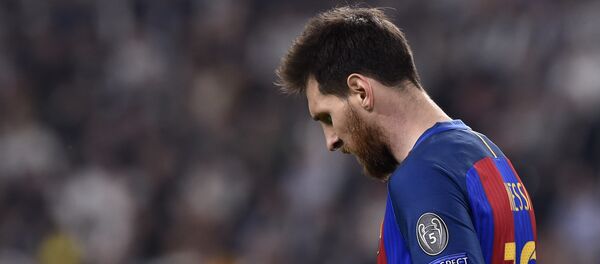 ميسي في مباراة برشلونة ويوفينتوس - سبوتنيك عربي