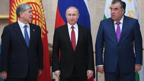 الرئيس الروسي فلاديمير بوتين في قيرغيزستان - سبوتنيك عربي