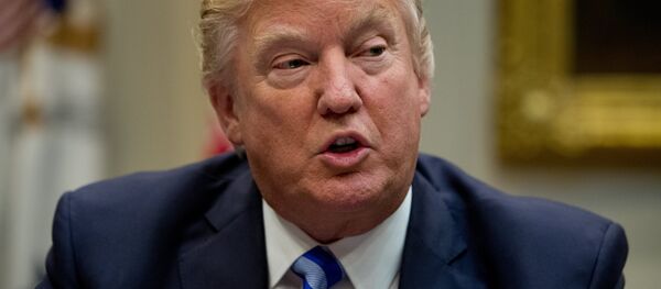 رئيس الولايات المتحدة دونالد ترامب، 13 أبريل/ نيسان 2017 - سبوتنيك عربي