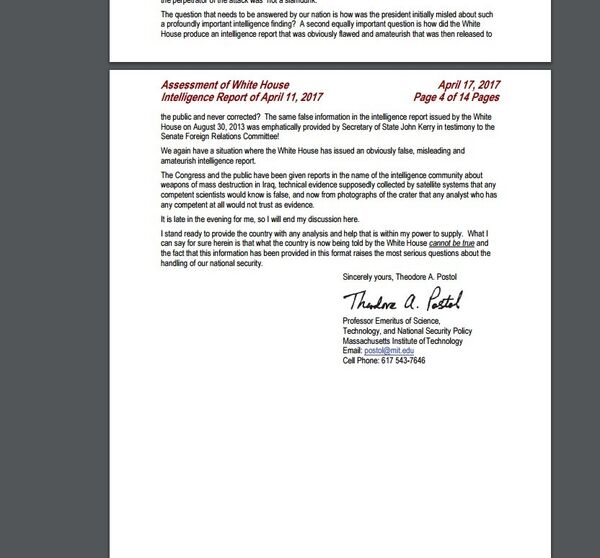 تقرير يفند الإدعاءات الأمريكية حول هجوم كيماوي خان شيخون تقرير يفند الإدعاءات الأمريكية حول هجوم كيماوي خان شيخون - سبوتنيك عربي