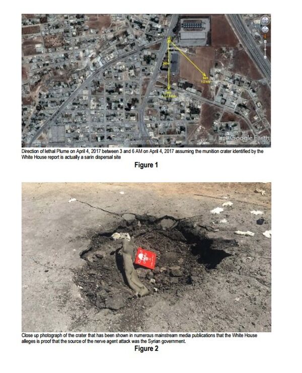 تقرير يفند الإدعاءات الأمريكية حول هجوم الكيماوي على خان شيخون تقرير يفند الإدعاءات الأمريكية حول هجوم الكيماوي على خان شيخون - سبوتنيك عربي