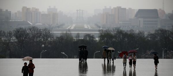أمطار في بيونغ يانغ - سبوتنيك عربي