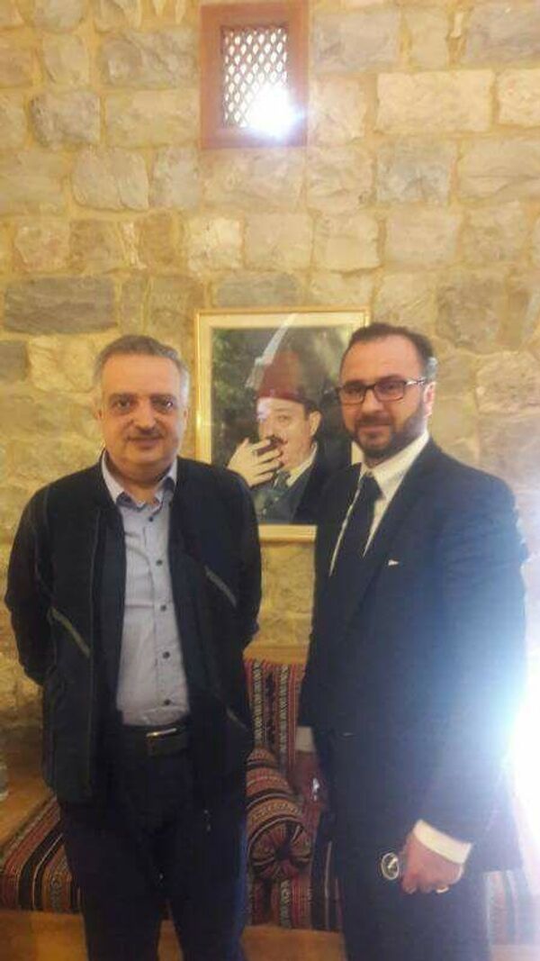 معالي وزير المهجرين ورئيس الحزب الديمقراطي اللبناني المير طلال أرسلان - سبوتنيك عربي