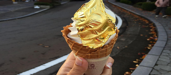 آيس كريم ذهبي - سبوتنيك عربي