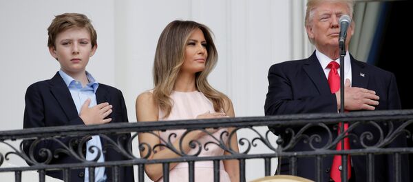 ميلانيا ودونالد ترامب في احتفالات عيد الفصح في البيت الأبيض - سبوتنيك عربي