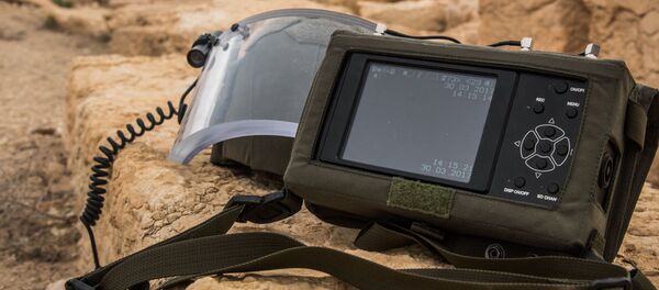 فريق لإزالة الألغام التابع للقوات العسكرية الروسية في تدمر، سوريا - سبوتنيك عربي