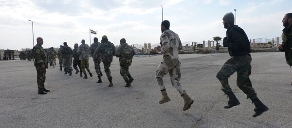 هكذا يتعامل الجيش السوري مع مواقع المسلحين داخل الأبنية - سبوتنيك عربي