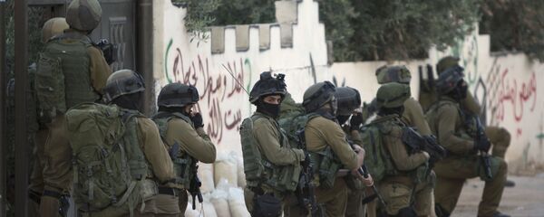 الجيش الإسرائيلي بالقرب من نابلس، الضفة الغربية، فلسطين - سبوتنيك عربي