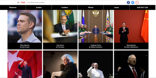 بوتين في مجلة تايم - سبوتنيك عربي