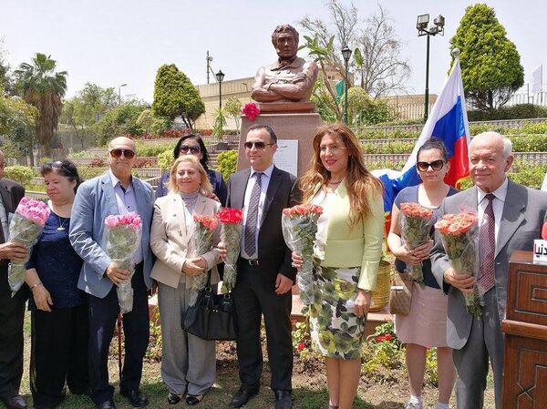 تدشين تمثال بوشكين في حديقة الحرية بالقاهرة - سبوتنيك عربي