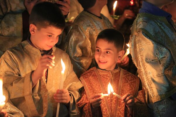 غزة- سبت النور - سبوتنيك عربي