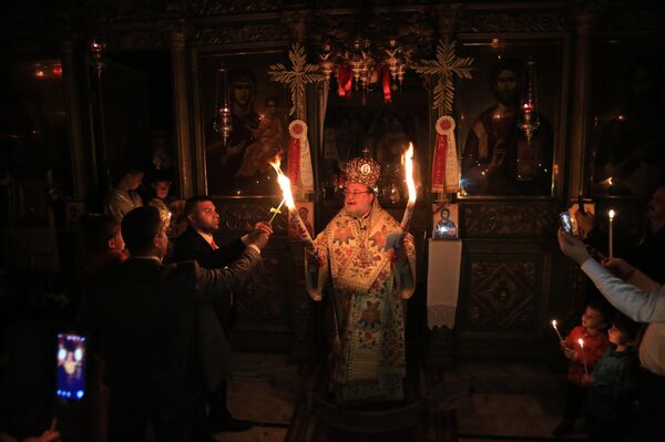 سبت النور -غزة  - سبوتنيك عربي