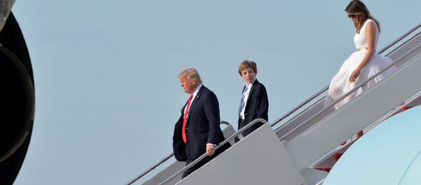 ترامب وميلانيا - سبوتنيك عربي