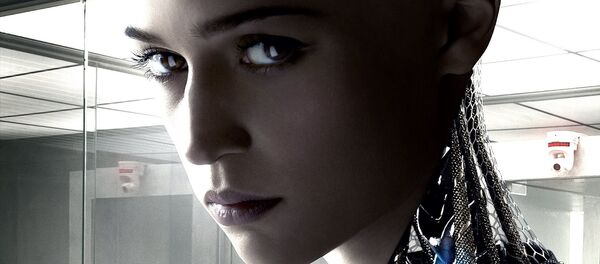 Promotional image of Alicia Vikander as Ava from the the movie Ex Machina - سبوتنيك عربي