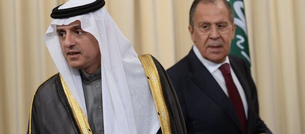 لقاء وزير الخارجية الروسية سيرغي لافروف ووزير الخارجية السعودي عادل الجبير - سبوتنيك عربي