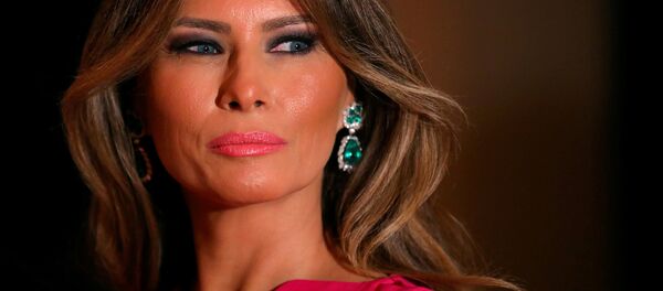 السيدة الأمريكية الأولى ميلانيا ترامب في واشنطن - سبوتنيك عربي