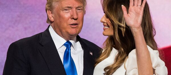 السيدة الأمريكية الأولى ميلانيا ترامب في واشنطن - سبوتنيك عربي